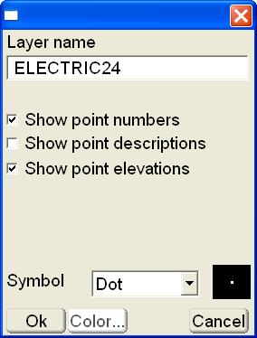 Data Menu Figure 3-88. alignment Layers Options Edit on the Layers dialog box (Figure 3-87 on page 3-59), press to edit the selected layer.