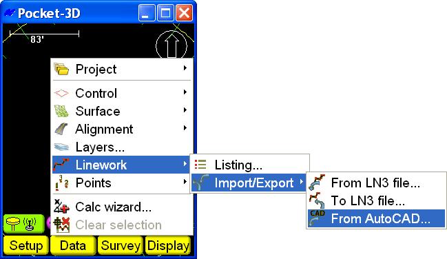 Data Menu Tap OK to save. Figure 3-98. Export to LN3 File Press Ok, then press Ok again on the confirmation dialog box (Figure 3-98).