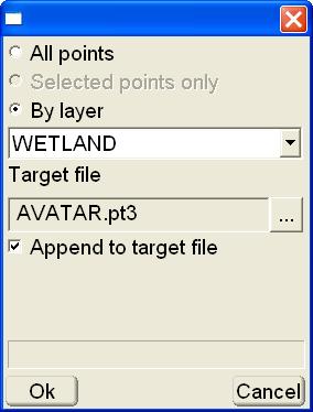 Data Menu Delete on the Export rules tab, press Delete to remove the selected export rule. To PT3 file To export Topcon Points (PT3) to a point file, tap Data Points Import/Export To text file.