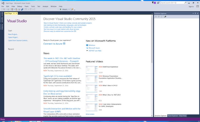 Installing and getting started with Visual Studio for C programming in Windows. 1.