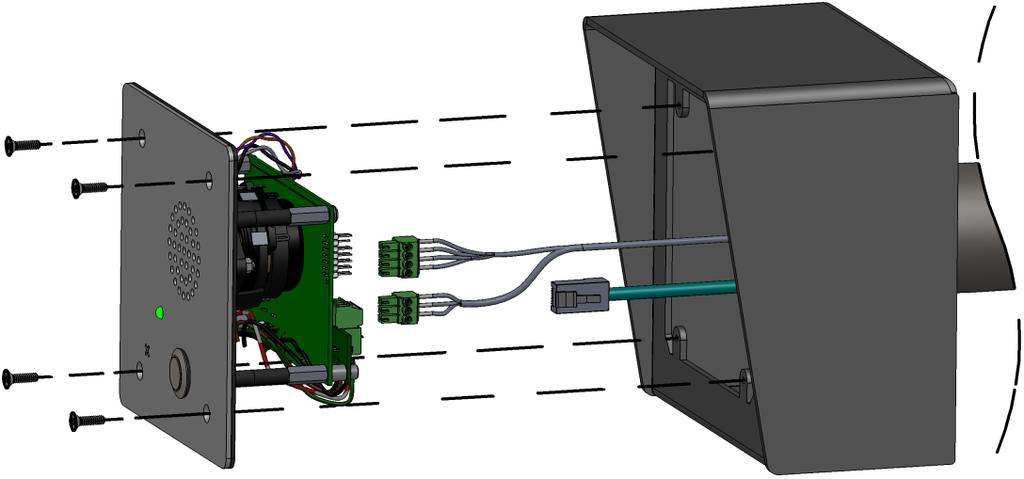 4. Connect Ethernet cable in the orientation shown in Image A, page 4. 5.