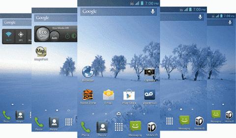 Extended Home Screens In addition to the main home screen, your phone has between two to six extended home screens to provide more space for adding icons, widgets, and more.