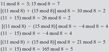 Properties of Modular