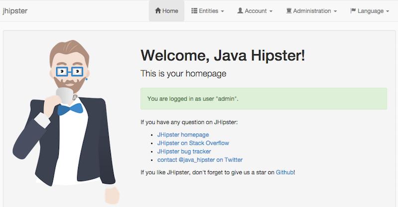 AngularJS + Springboot In Jhipster you have 100% springboot on server-side