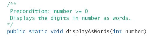 Case Study Digits to Words consider a method which receives an integer parameter Then it prints the digits of the