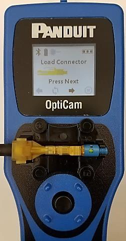 Tool Operation with Mobile App While the mobile app connected to the OptiCam 2 tool, open a previous project or create a new project.