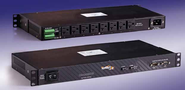 AC Switched Power Distribution Unit AC SMARTStart Jr. - Advanced Remote Control and Monitoring with Intelligent PDU The AC SMARTStart Jr.