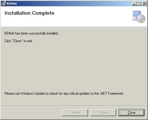 While waiting, the installation progress bar is shown.