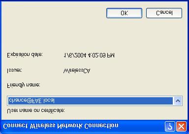 24. Select the certificate that was issued by the server
