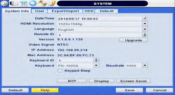 User s Manual 28 3.8 DST Setting DST starts at 2:00AM local time on 2nd Sunday of March, and ends at 2:00AM DST on 1st Sunday of November.