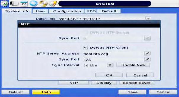 Click Check to allow the DVR to connect to the FTP server and check the latest Firmware version. If a new firmware is available, the DVR will ask you whether you want to upgrade it or not. 5.