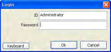 Administrator, and there is no