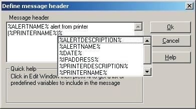 Chapter 3 Startup Initial Setup, cont. In this dialog box, you can both decide the default settings for the group and also for each alert.