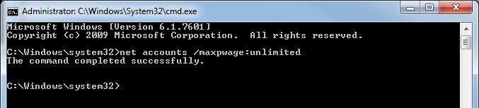 Administrative command prompt.