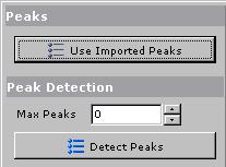 SimDis Data Analysis Tutorial Additional features Two additional features are Peaks and Peak Detection. See Chapter 7, Software Reference, for more information.
