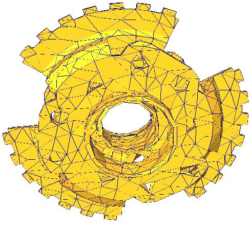 This paper has presented issues related to creating curvilinear meshes suitable for p- version finite element analysis.