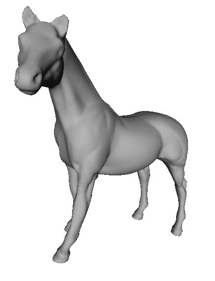 original horse model (b)