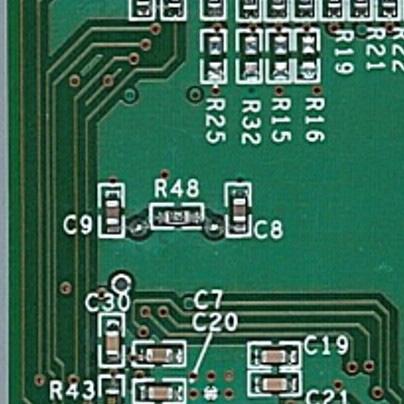 Bottom of PCB Board Top of PCB Board Cap Resist Crystal Figure 3.3 Crystal Oscillator PCB Layout 3.2 RBIAS The external resistor connected to the EXRES pin must have 1% tolerance or better.