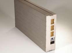 The pocket-size TranzPak 2 low-profile, removable data storage module provides ruggedization and EMI/ RFI protection.
