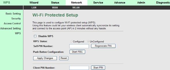 Field Relay Blocking Ethernet to Wireless Blocking Wifi Multicast to Unicast You can select Enable or Disable. Select Enable, the wireless client searches the modem through broadcasting SSID.