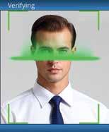 7.12 SETTING BIOMETRIC FACIAL RECOGNITION ONLY (1:N) In the 1:N mode, only biometric Facial Recognition can be used to gain access.