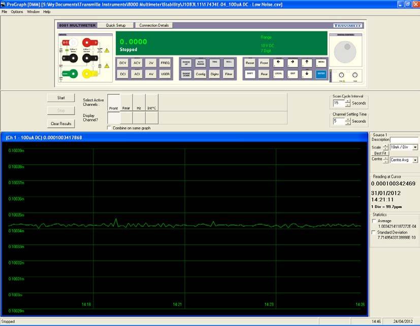 Data Acquisition Software Transmille also