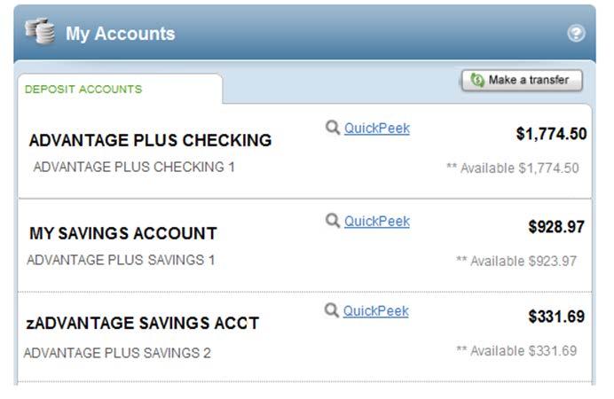 How do I change the order of my accounts? Your account categories have been set up to automatically display in a certain order: Checking, Savings, Money Market, Certificate of Deposit, Loans, etc.