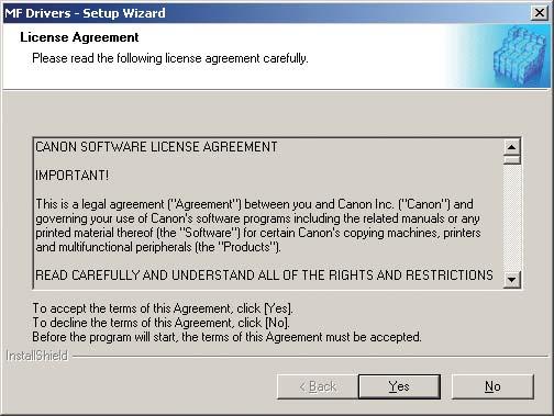 7 Read the contents of the [License Agreement]