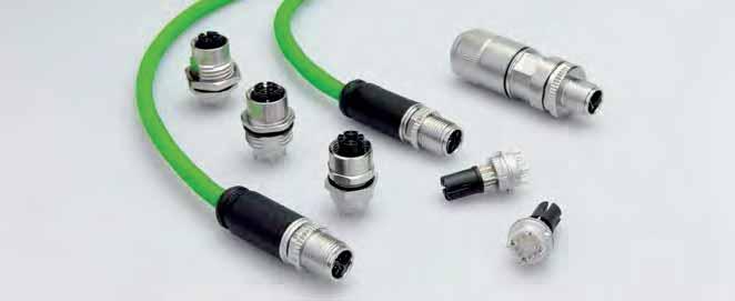 Circular Connectors M12x1 X- & D-coded for Industrial Automation With the M12x1 connector series, Telegärtner answers the demand of industry for consistent cabling of industrial communication