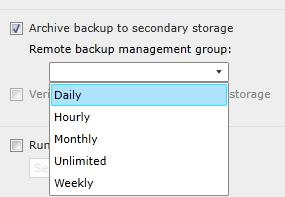 o If all of the local and remote database snapshots of a backup job are successfully deleted, delete the backup job data in the Media device and the job record.