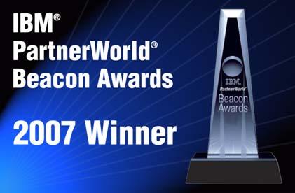 3Com Honoured with IBM Beacon Award!! The IBM PartnerWorld Beacon Awards acknowledges the best solutions IBM Business Partners have to offer from every part of the business.