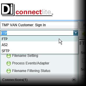 2.3 FTP Server FTP Server is used to receive documents from Trading Partners using the FTP protocol.