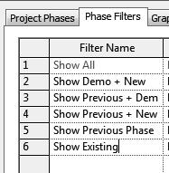 Show Previous + Demo will display existing plus demo elements, but not new.