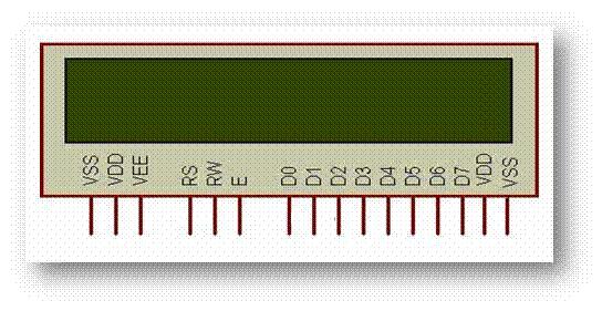 2) LCD: A 16x2 LCD means it can display 16 characters per line and there are 2 such lines. In this LCD each character is displayed in 5x7 pixel matrix.