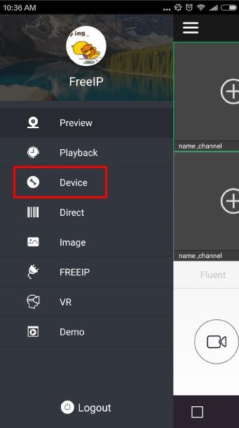 (3) In the device management interface, Click Add