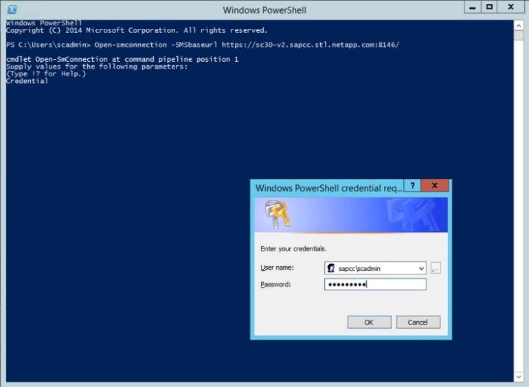 scheduling mechanism. This can be changed using a SnapCenter PowerShell cmdlet. 1. Start a PowerShell command window on the SnapCenter Server. 2.