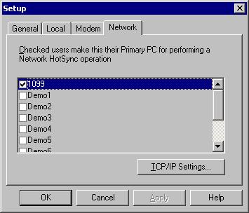 You may then lock the workstation if you choose, but if you log the user out or close the Conduit Server application, then thin client users will not be able to HotSync their PDAs. 5.