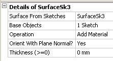 Surfaces From Sketches Surfaces From Sketches [Main Menu] Concept Surfaces from Sketches Creates surface bodies using
