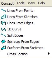 Split Line Body Split Edges [Main Menu] Concept Split Edges Splits line body edges into two pieces