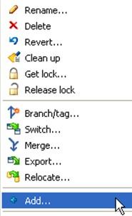 Add, Delete, Rename, Revert Add file/folder to the repo All new files/folders need to be added explicitly to the repo Only add source files (e.g. not.