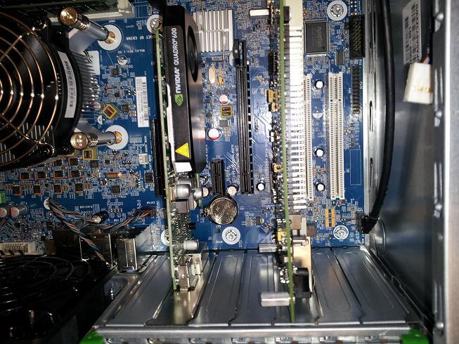 A x1 PCIe card can work in