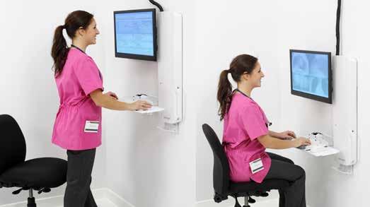 StyleView Vertical Lift Compact ergonomics; extremely low profile Ideal for patient rooms and high-traffic areas, StyleView Vertical Lifts give caregivers ergonomic comfort in a compact, low-profile