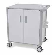 point-of-care carts. The StyleView Transfer Cart is ideal for storing, transporting and dispensing patient medications and other supplies.