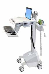 StyleView Point-of-Care Carts LAPTOP POWERED CARTS LCD Powered Laptop Powered LCD Arm Powered LCD Pivot 1 Drawer