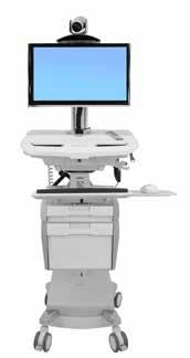 Transform an existing StyleView Cart* into a low-cost telepresence cart (Available worldwide) SLA-battery Powered SV Telepresence Cart Non-powered SV Telepresence Cart Telepresence Kits let you