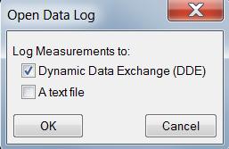 parameters for log file.