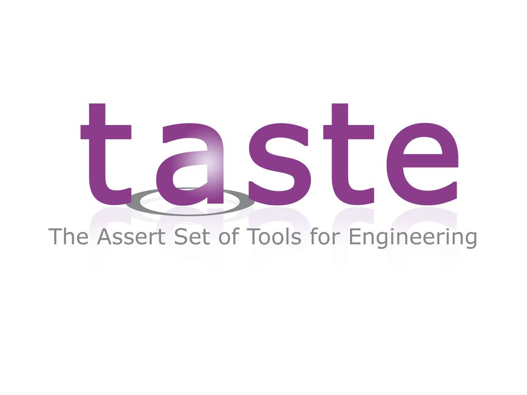 The TASTE MBE development toolchain -
