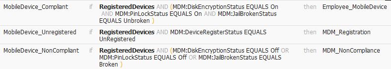 MDM Integration ISE Registered MDM Registered Encryption PIN Locked Jail Broken Jail Broken PIN Locked 2015 Cisco and/or its affiliates. All rights reserved.