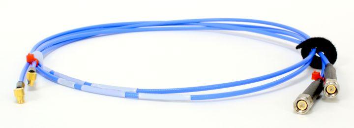 cable pair, 305 mm, 2.5 ps phase-matched set. Vendor: Rosenberger www.rosenberger.