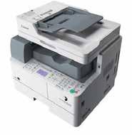 The imagerunner 1435 series has a small footprint that allows users to place in a work area out of the way. There is no waiting around for prints with first copy times of 6.